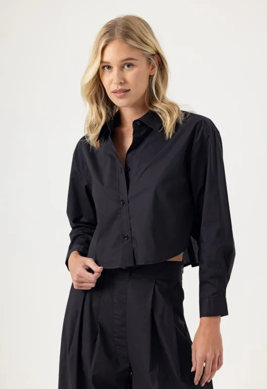 Sundays - Charlie Shirt - Black sold by Jessie Boutique
