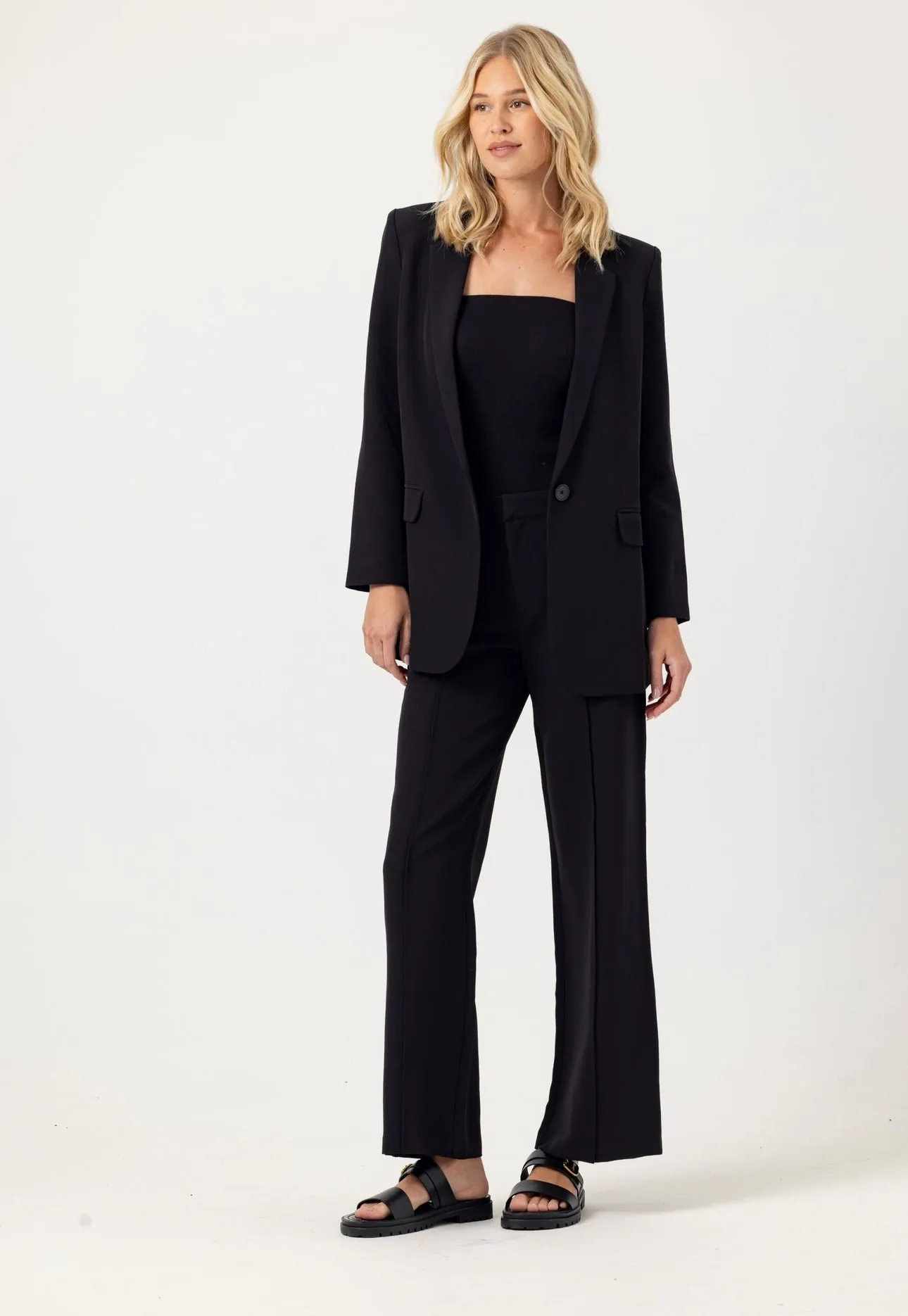 Sundays - Iris Pant - Black sold by Jessie Boutique