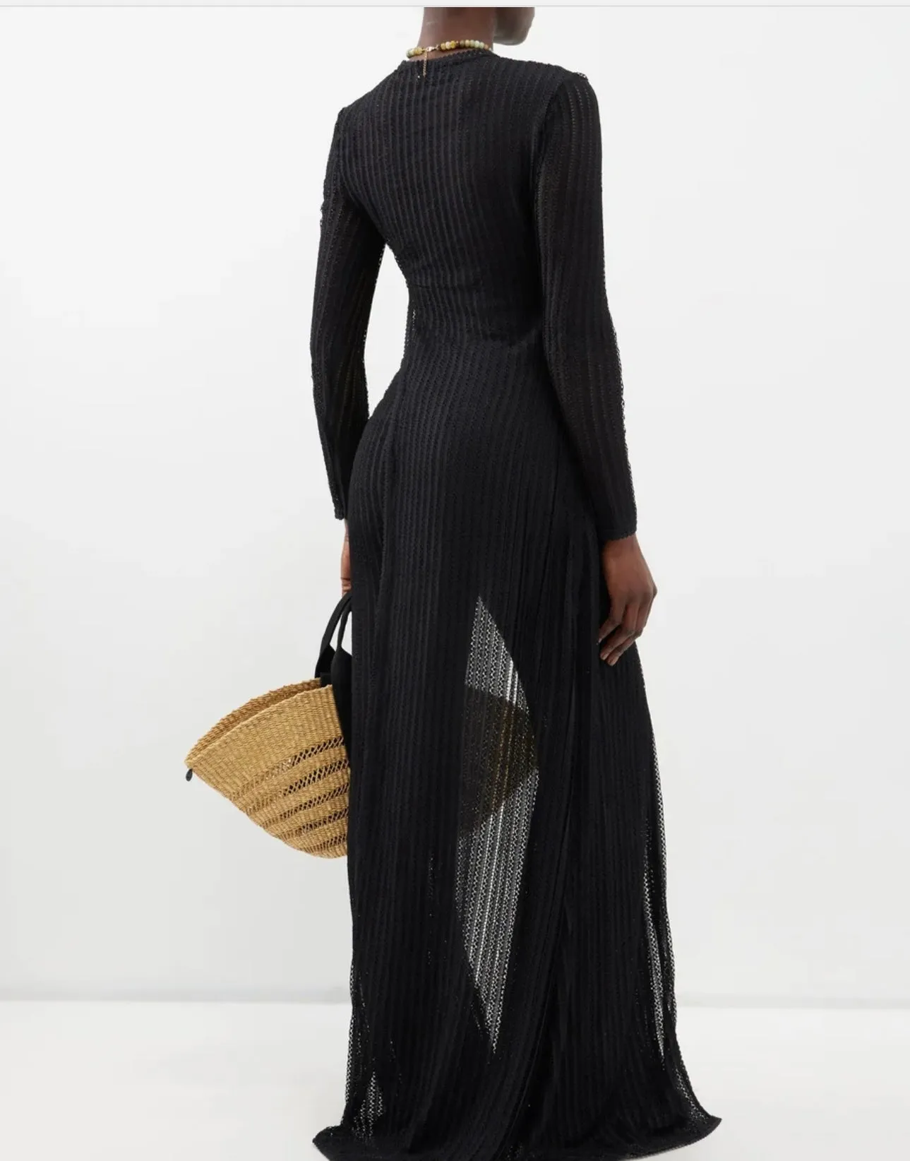 Charo Ruiz - Coverup Remay Top - Black Shamena sold by Jessie Boutique product image thumbnail 2