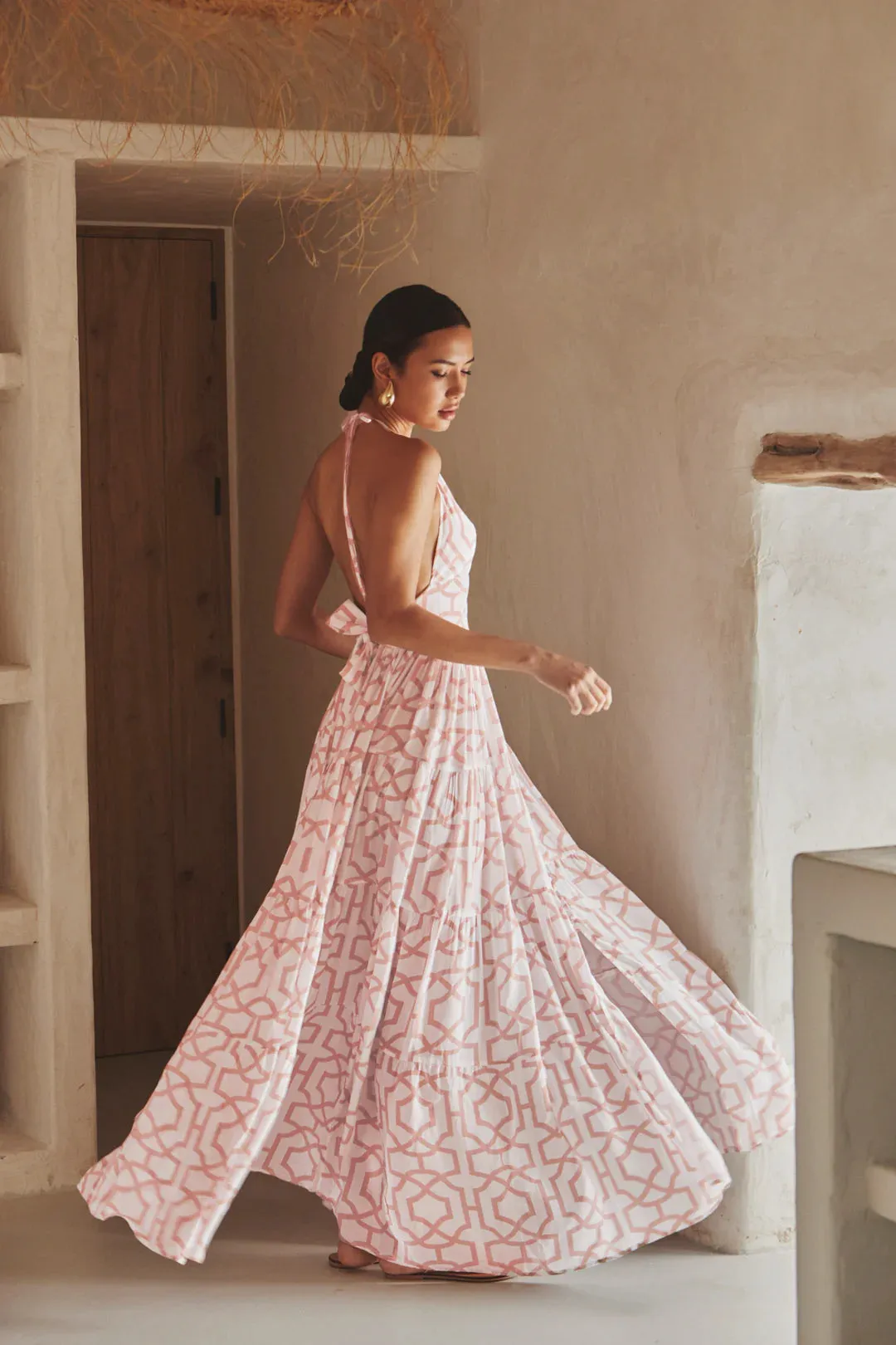 Alexandra Miro - Celeste Dress - Blush Tile sold by Jessie Boutique product image thumbnail 3