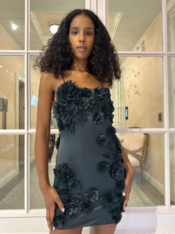 Loveshackfancy - Mensa Dress - Black made by LoveShackFancy