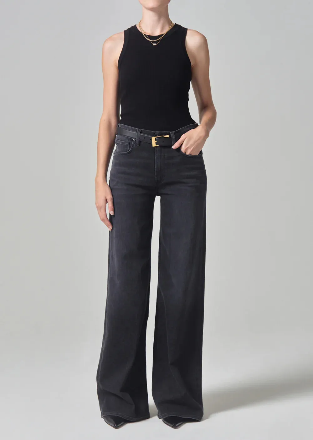 Citizens of Humanity - Loli Mid Rise Baggy - Reflection sold by Jessie Boutique