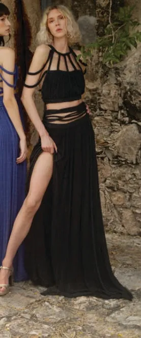 Kasia Kulenty - Severyna Maxi Set - Midnight sold by Jessie Boutique