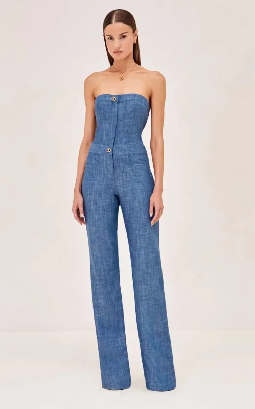 Alexis - Breslin Jumpsuit - Chambray sold by Jessie Boutique