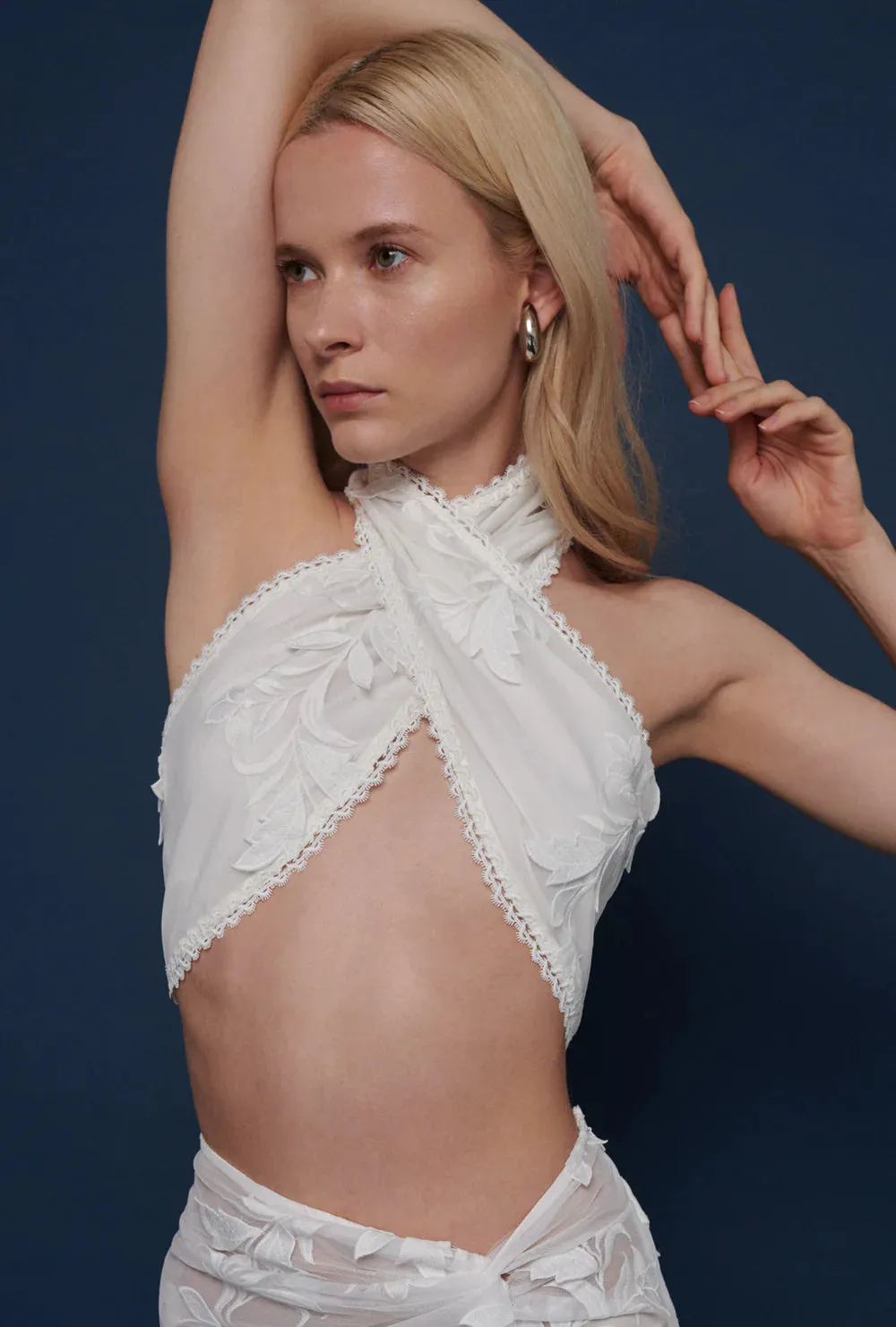 Waimari - Sirena Top - White sold by Jessie Boutique