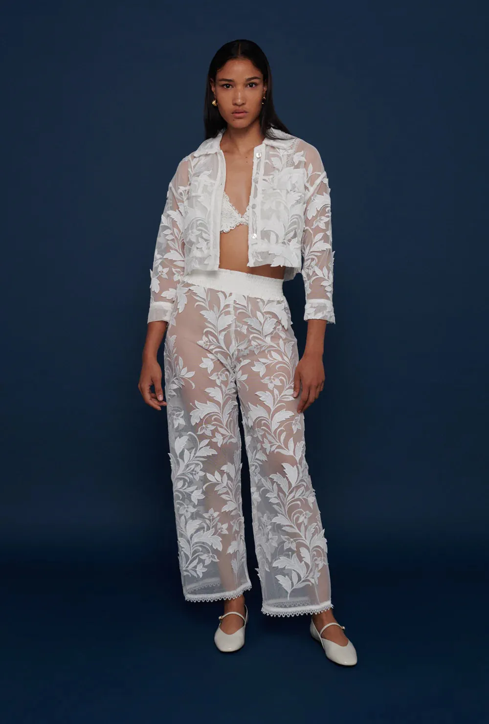 Waimari - Amber Pants - White sold by Jessie Boutique