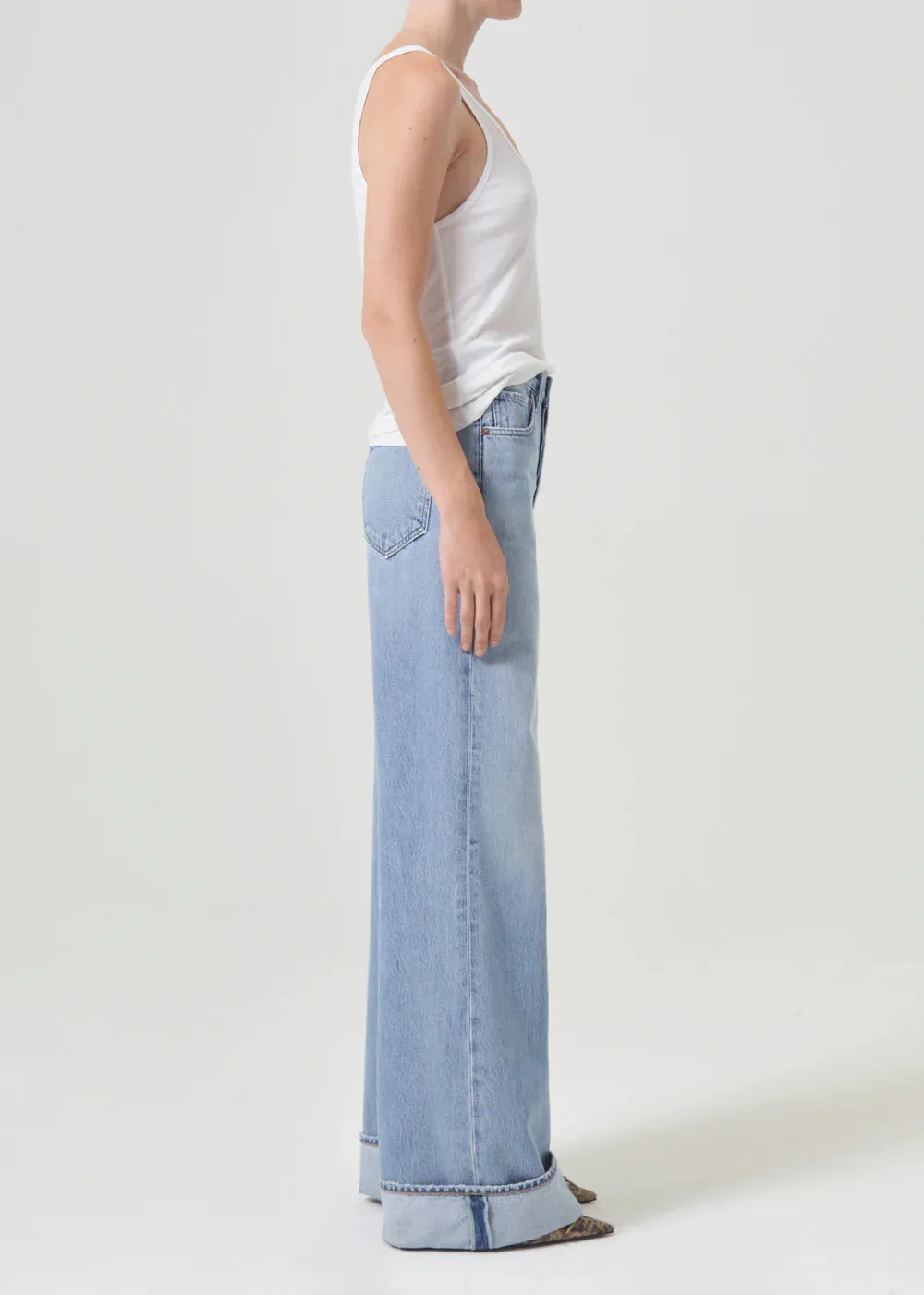 Agolde - Dame High Rise Wide Leg Jean - Showdown sold by Jessie Boutique product image thumbnail 3