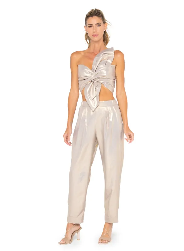 JBQ - Orchid Top - Gold sold by Jessie Boutique