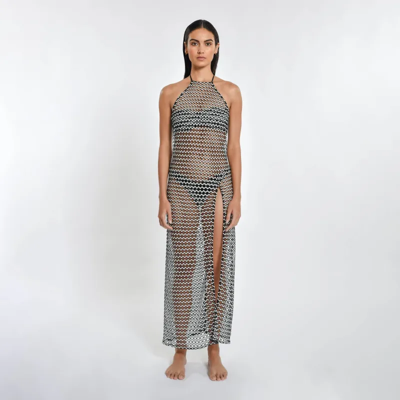 Peixoto - Harley Halter Dress - Domino Day made by Peixoto