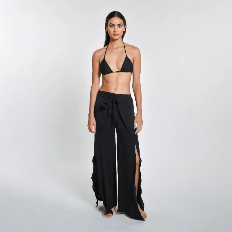 Peixoto - Joan Wrap Pants - Black Iris sold by Jessie Boutique