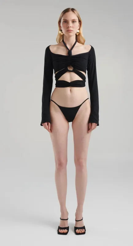 Maygel Coronel - Redmar Top - Black sold by Jessie Boutique