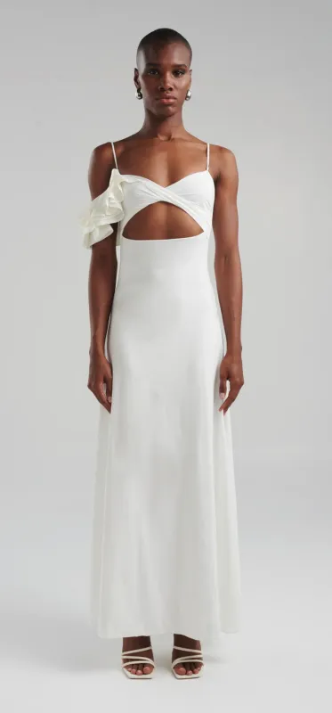 Maygel Coronel - Cavalieri Dress - Off White sold by Jessie Boutique