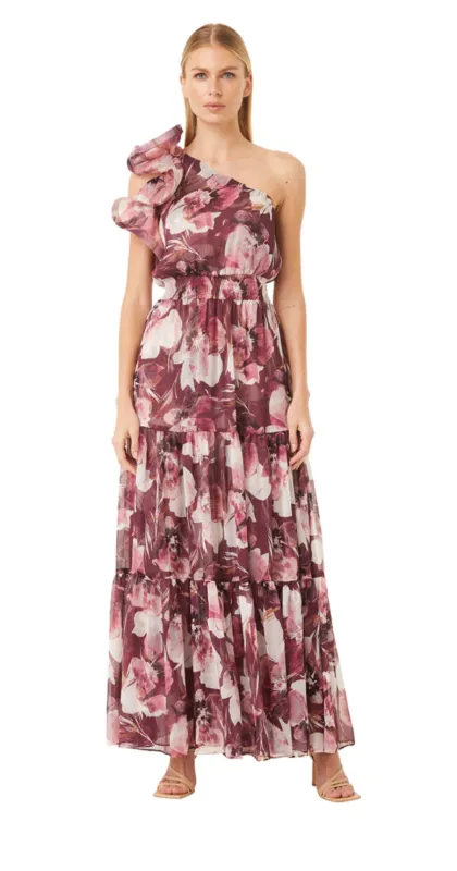Misa - Ilaria Dress - Flora Tropical Mix sold by Jessie Boutique