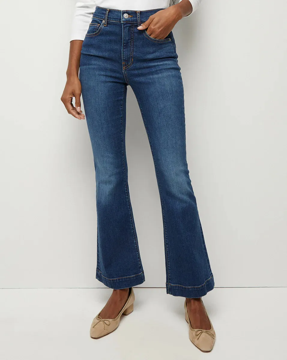 Veronica Beard - Carson Ankle Flare - Bright Blue sold by Jessie Boutique product image thumbnail 3