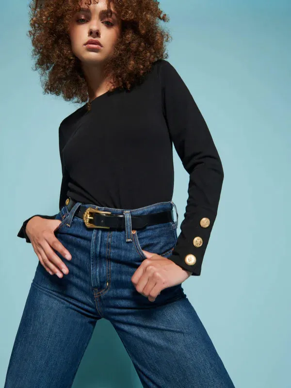 Nation LTD - Kiana Top - Jet Black sold by Jessie Boutique