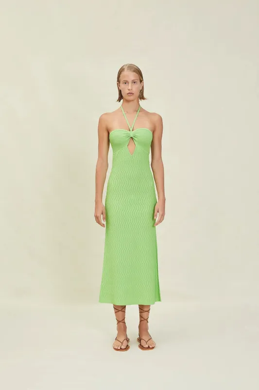 Devon Windsor - Clementine Dress - Palm sold by Jessie Boutique