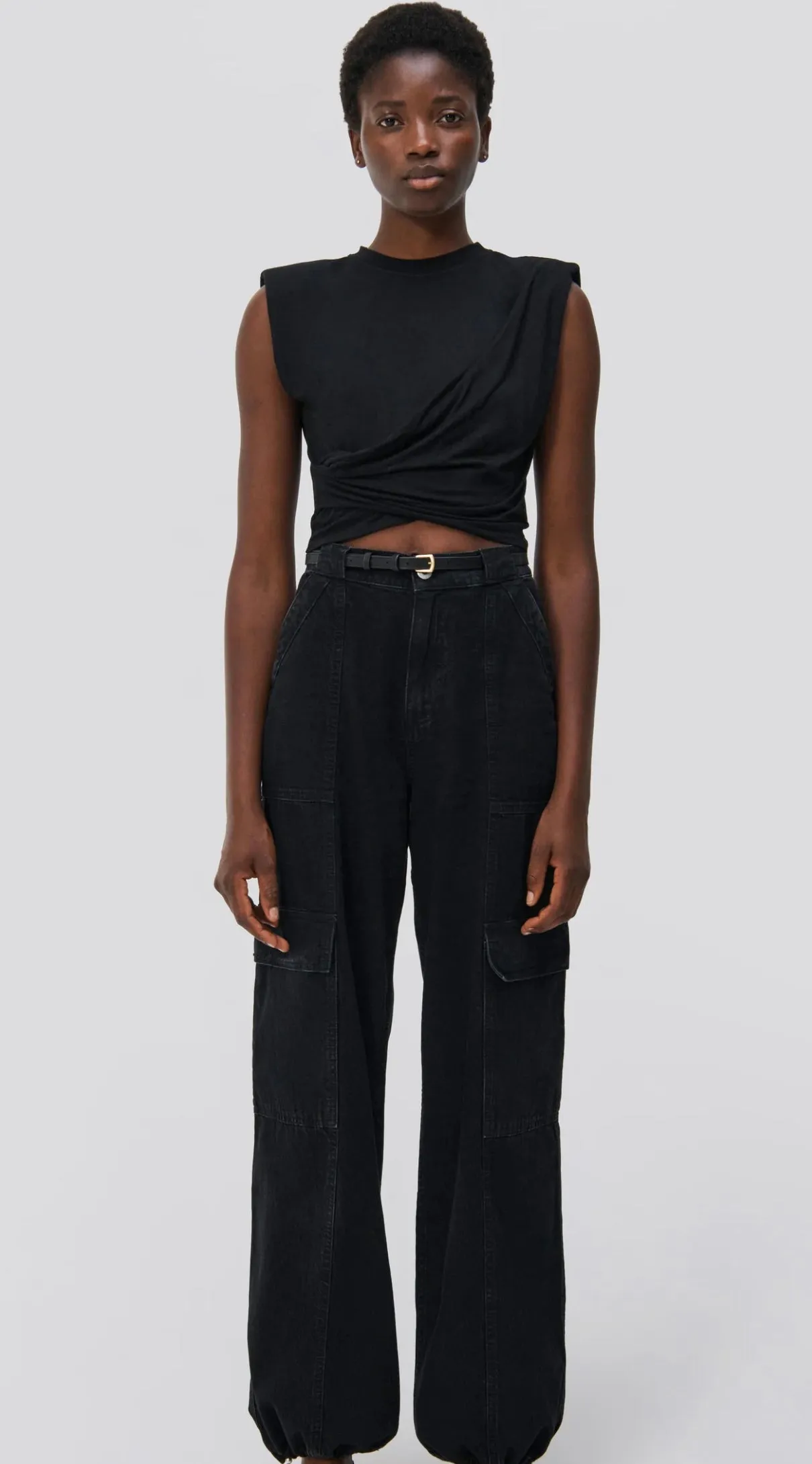 Simkhai - Estelle Top - Black sold by Jessie Boutique