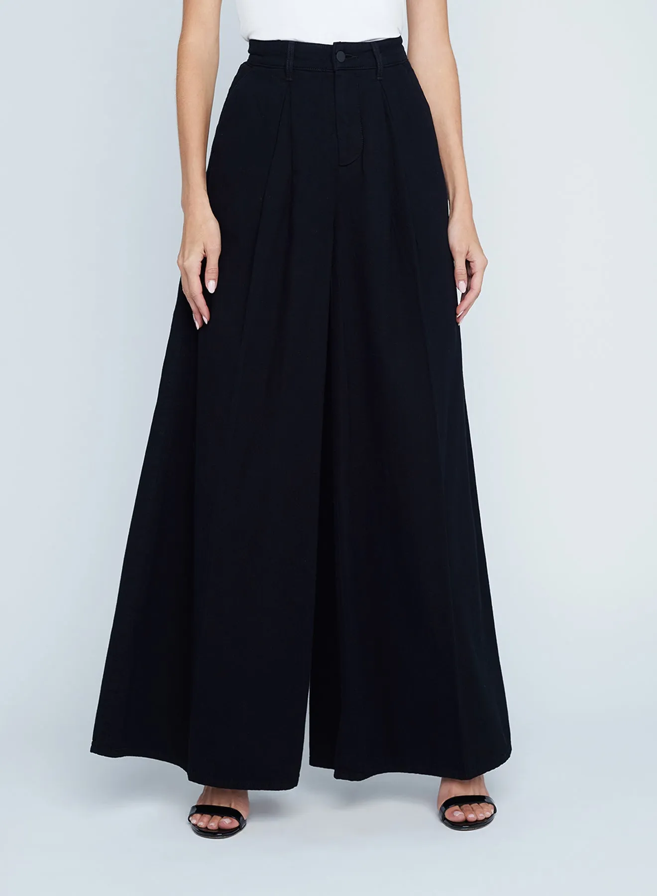 L’agence - Lorenza Pant - Noir sold by Jessie Boutique