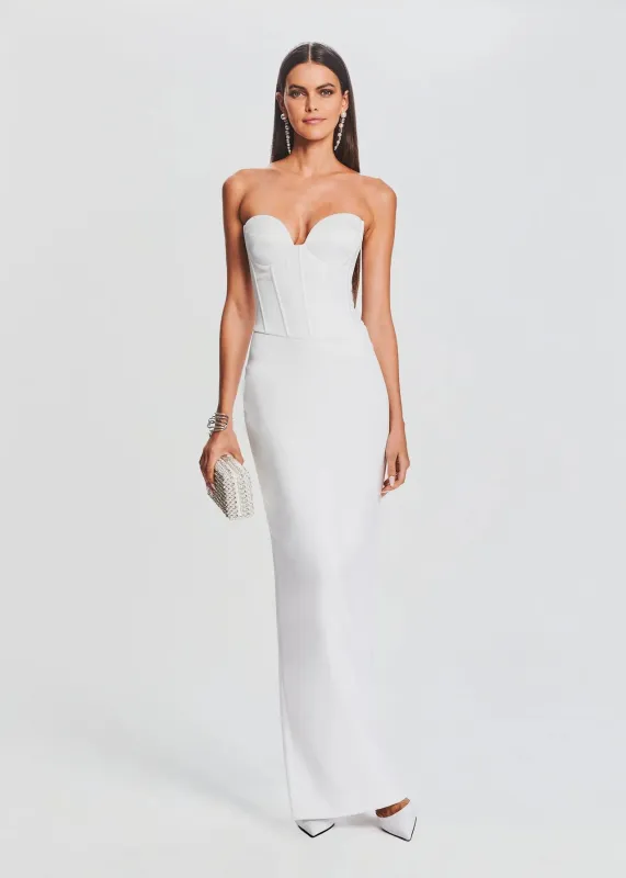 Retrofete - Luna Dress - White sold by Jessie Boutique