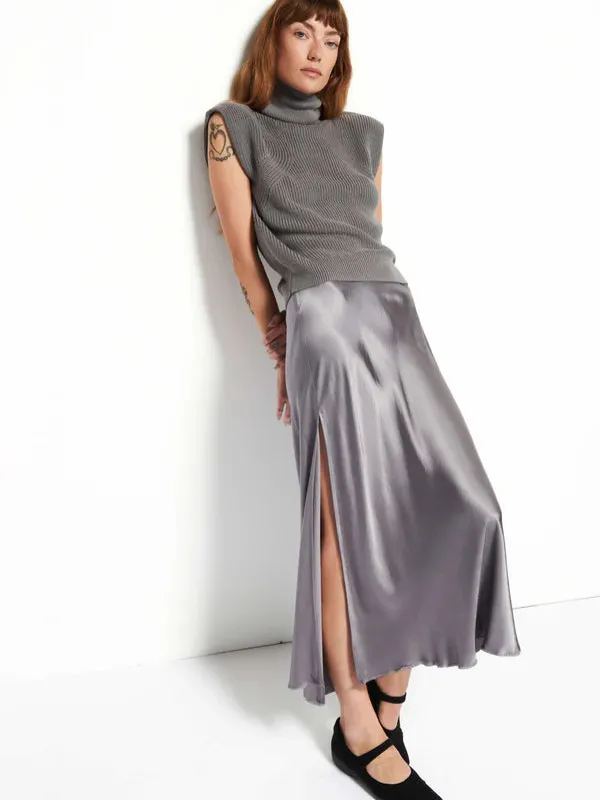 Nation LTD - Maribel Skirt - Smoke sold by Jessie Boutique