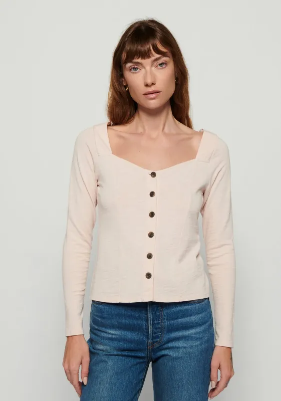 Nation LTD - Harper Top - Cream Puff sold by Jessie Boutique