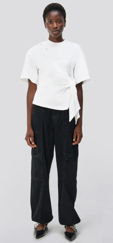 Simkhai - Joline Tee - White sold by Jessie Boutique