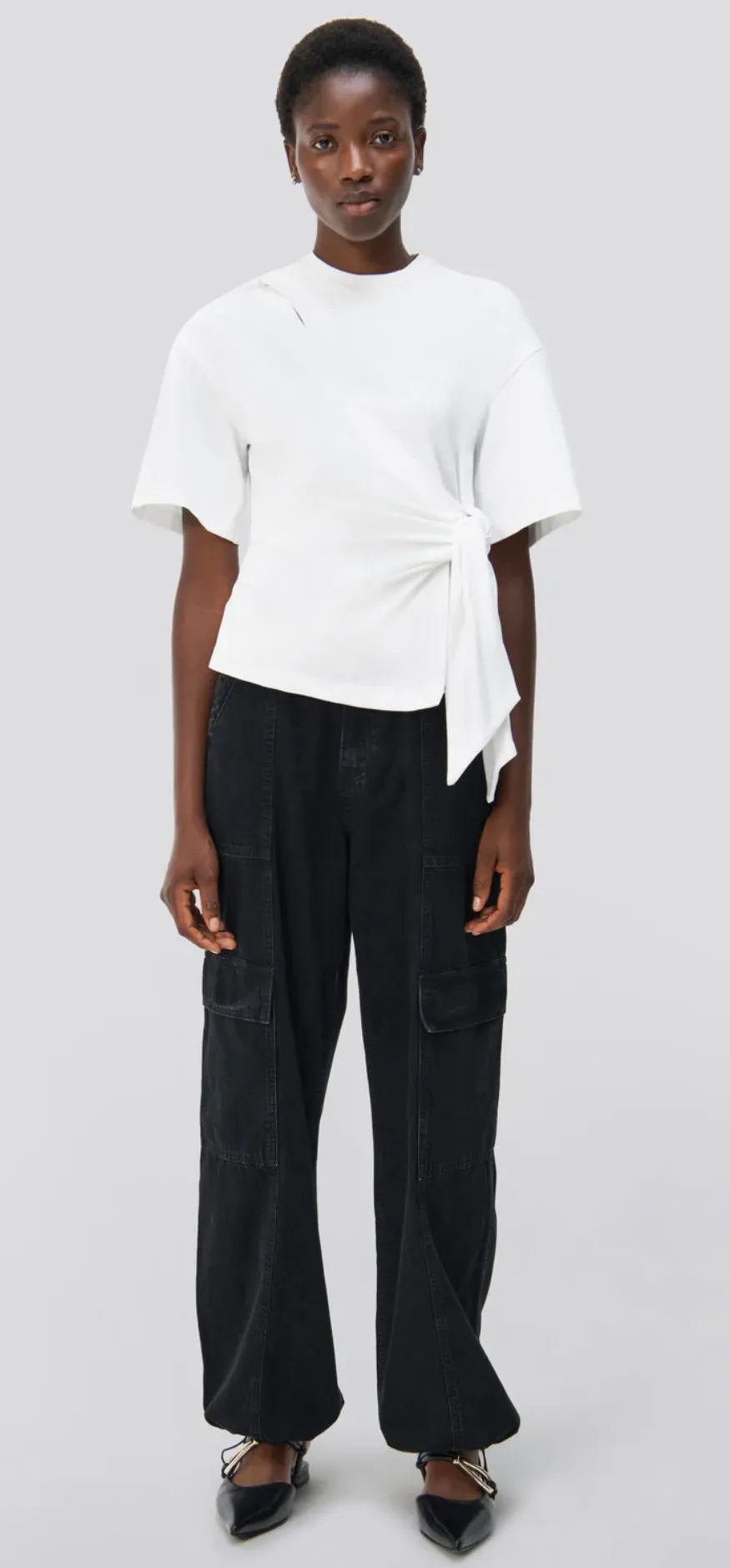 Simkhai - Joline Tee - White sold by Jessie Boutique