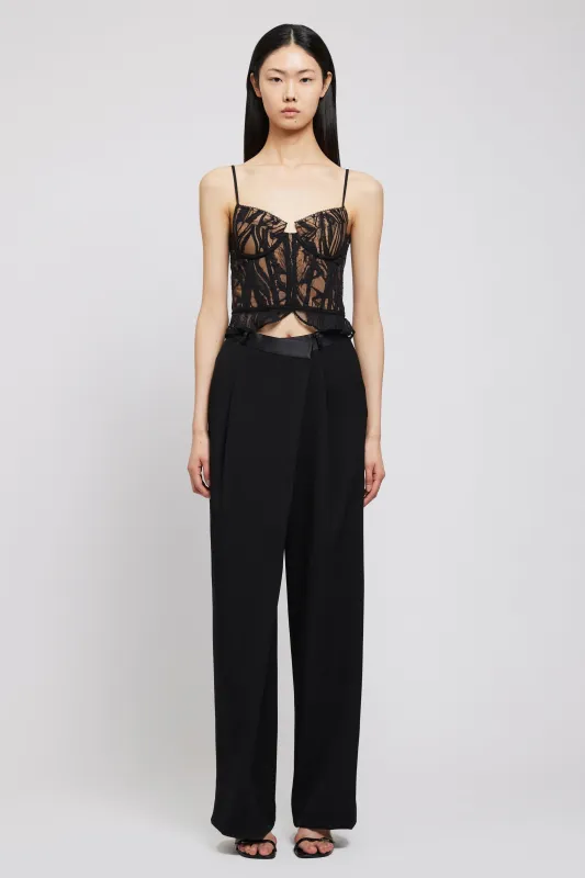 Simkhai - Dalila Bustier Top - Black made by Simkhai