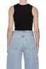 Agolde - Cropped Poppy Tank - Black sold by Jessie Boutique