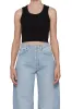 Agolde - Cropped Poppy Tank - Black sold by Jessie Boutique