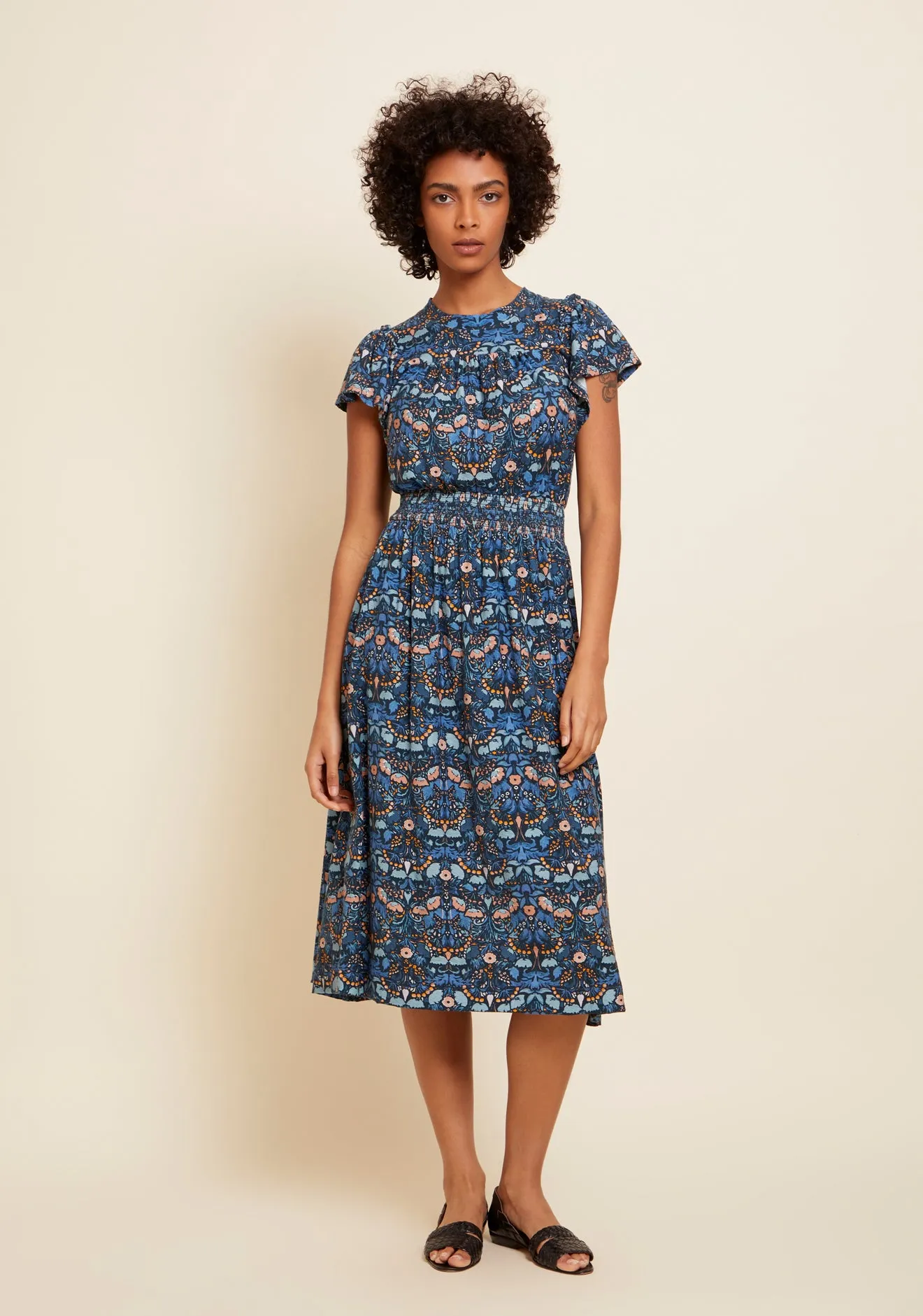 Nation LTD - Delia Dress - Night Bloom sold by Jessie Boutique