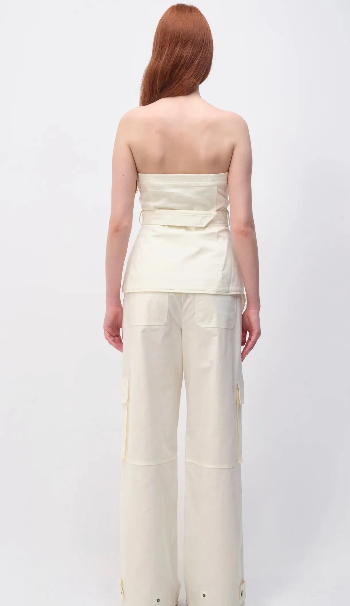 Simkhai - Elettra Bustier - Natural White sold by Jessie Boutique product image thumbnail 3