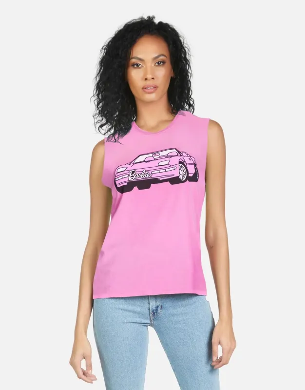Lauren Moshi - Kel Barbie Convertible Tee - Pink sold by Jessie Boutique