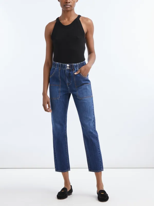 Veronica Beard - Arya Cargo Straight Leg - Runaway sold by Jessie Boutique