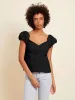 Nation LTD - Angel Top - Black sold by Jessie Boutique