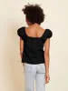 Nation LTD - Angel Top - Black sold by Jessie Boutique