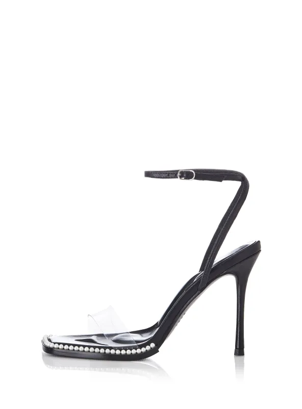 Alias Mae - Miko Heel - Black Leather sold by Jessie Boutique