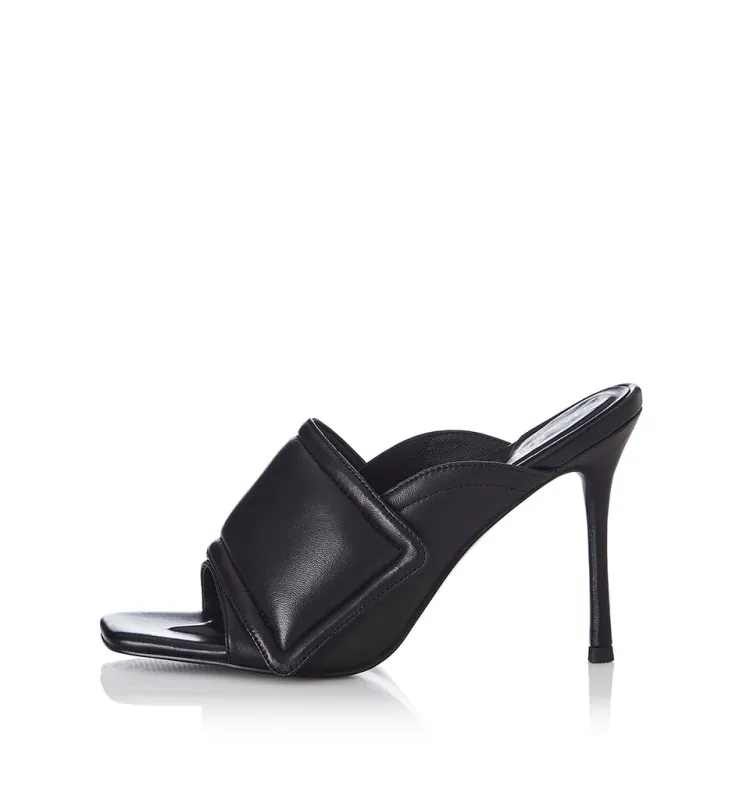 Alias Mae - Mica Heel - Black Leather sold by Jessie Boutique