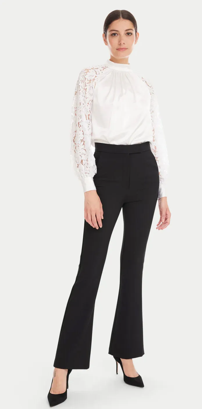 Generation Love - Hartley Lace Sleeve Blouse - White sold by Jessie Boutique