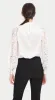 Generation Love - Hartley Lace Sleeve Blouse - White sold by Jessie Boutique