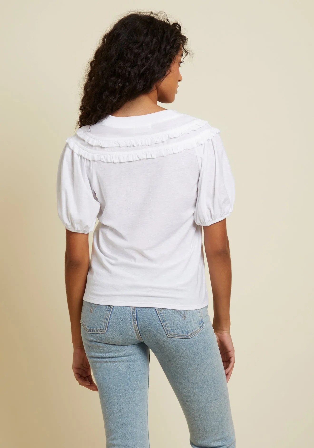 Nation LTD - Judith Tee - White sold by Jessie Boutique product image thumbnail 2