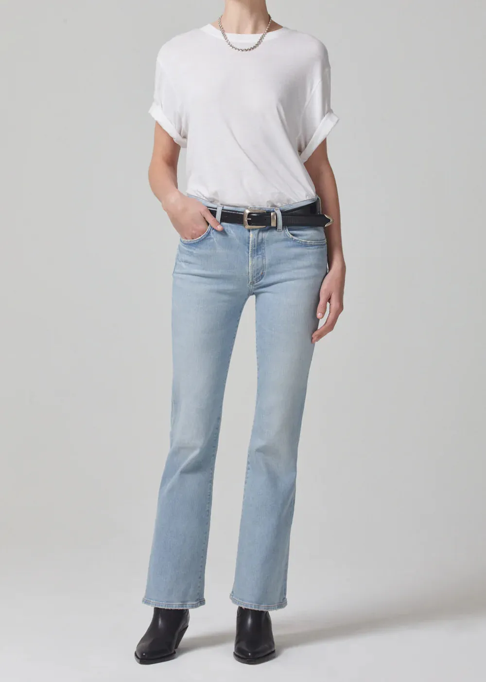 Citizens of Humanity - Lupita Tee - White sold by Jessie Boutique product image thumbnail 5