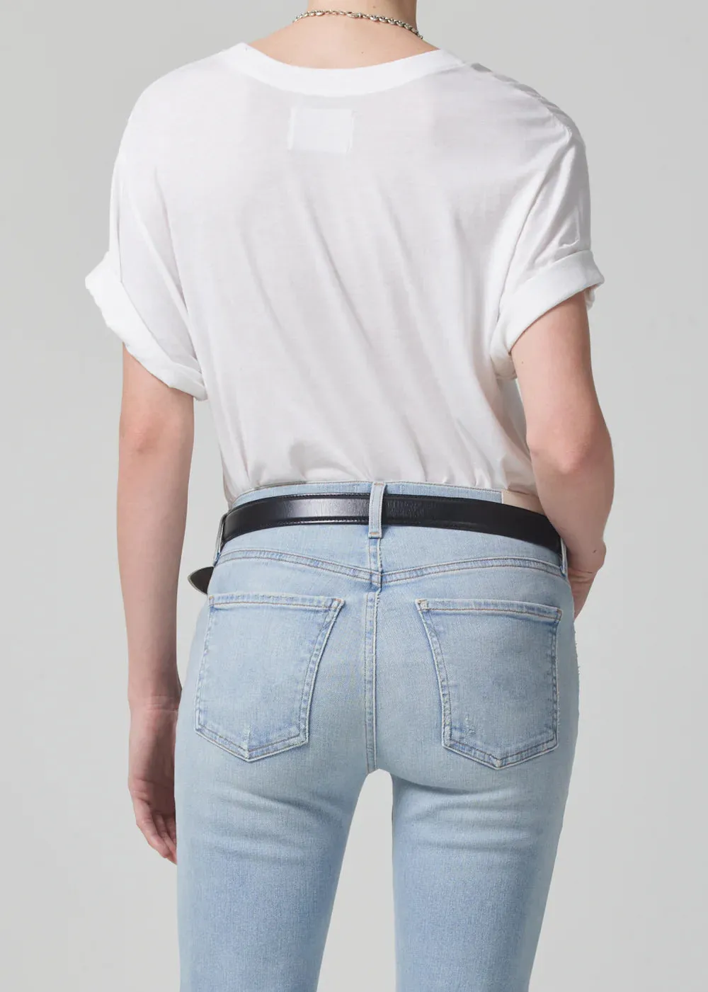 Citizens of Humanity - Lupita Tee - White sold by Jessie Boutique product image thumbnail 2