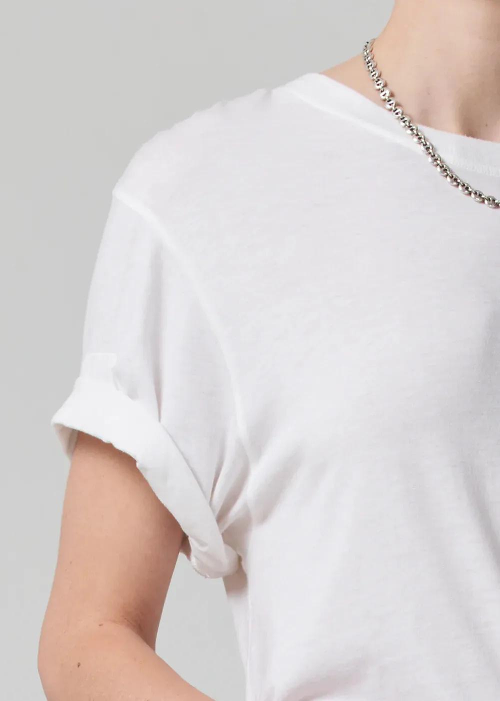 Citizens of Humanity - Lupita Tee - White sold by Jessie Boutique product image thumbnail 4