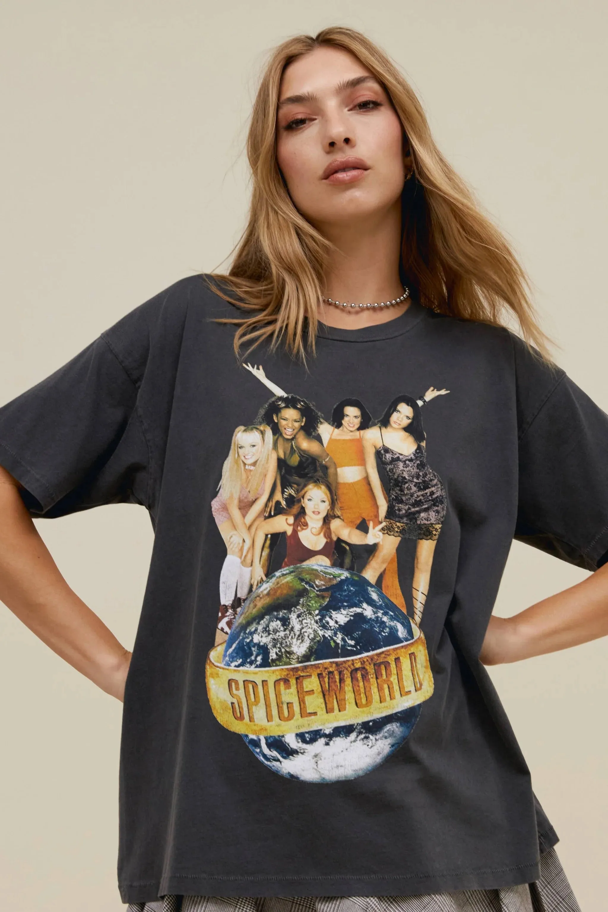 Daydreamer - Spice Girls Spiceworld Merch Tee - Pigment Black sold by Jessie Boutique product image thumbnail 3