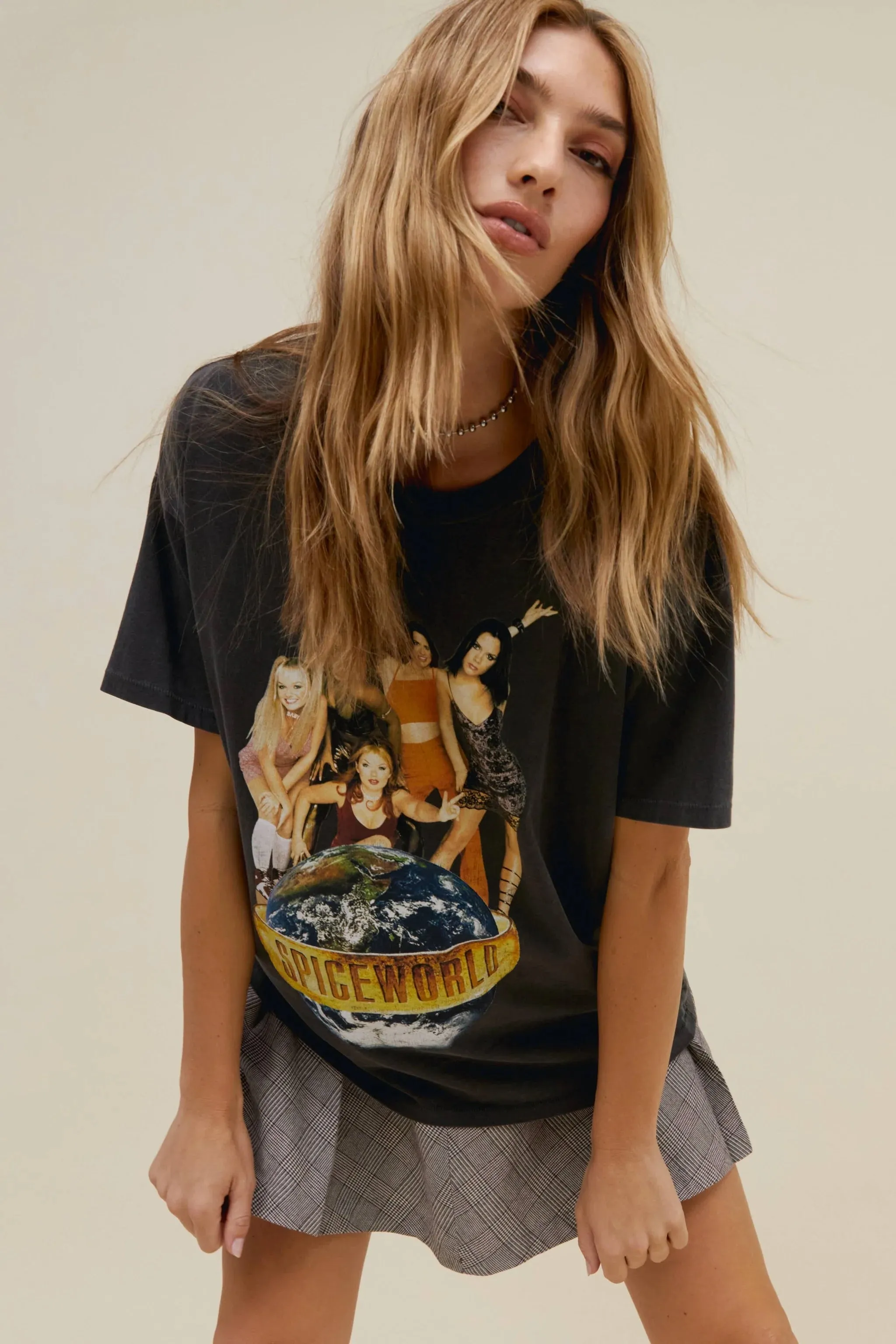 Daydreamer - Spice Girls Spiceworld Merch Tee - Pigment Black sold by Jessie Boutique