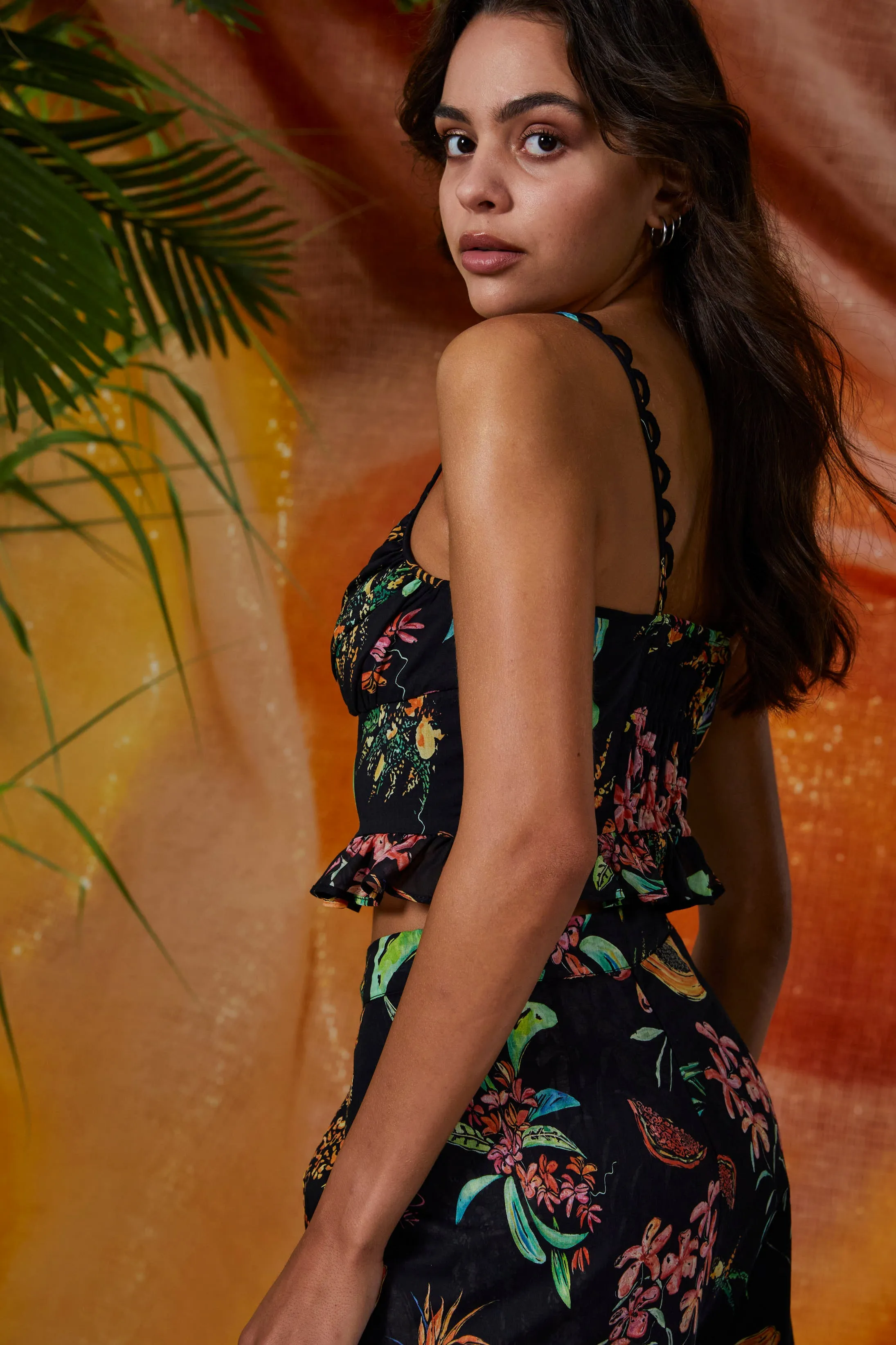 Charo Ruiz - Top Mara - Black Fresca sold by Jessie Boutique product image thumbnail 3