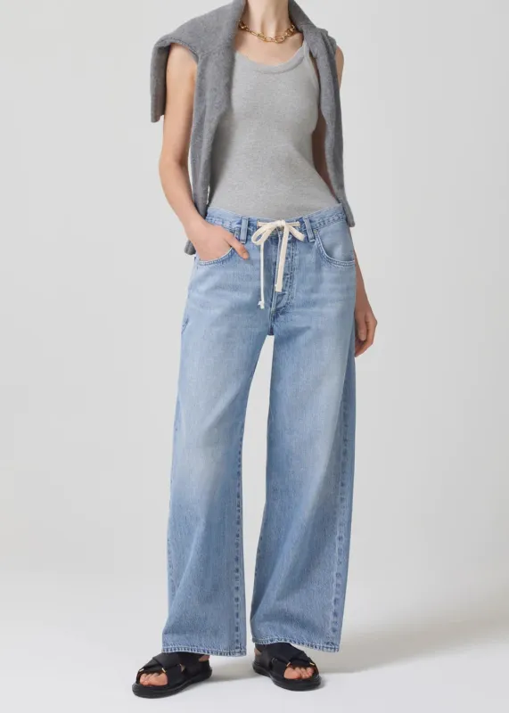 Citizens of Humanity - Brynn Drawstring Trouser - Blue Lace sold by Jessie Boutique
