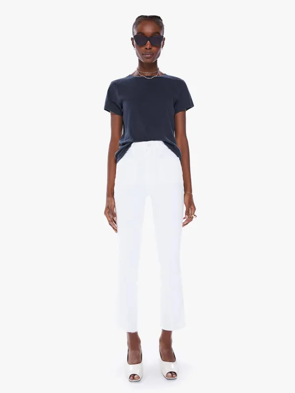 Mother - The Hustler Patch Pocket Ankle Fray - Fairest of them all sold by Jessie Boutique