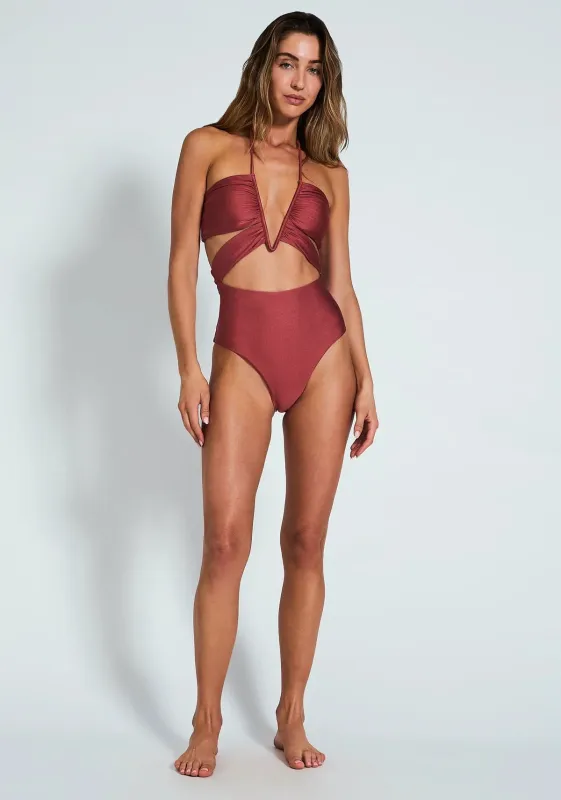 Devon Windsor - Cassidy Full Piece - Rosewood sold by Jessie Boutique